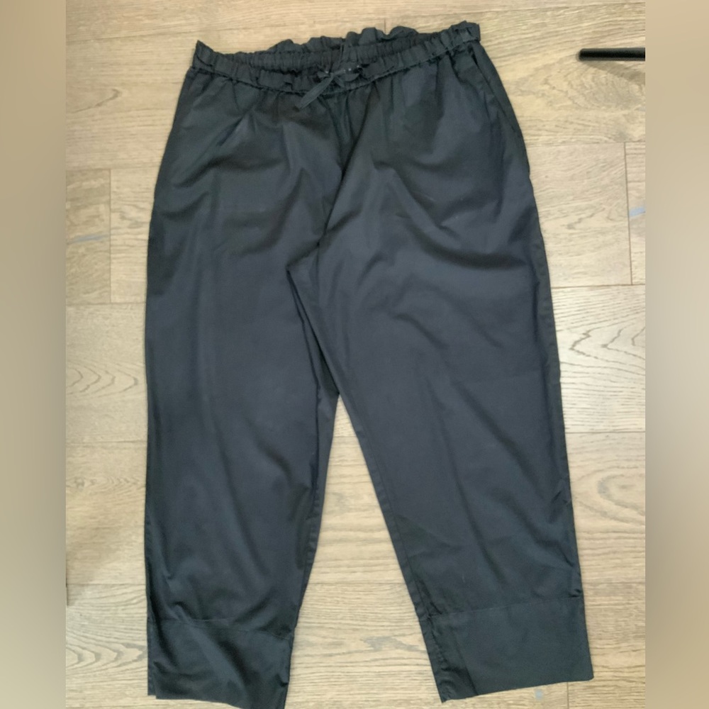 Hatch Black Crop Pants Size 2